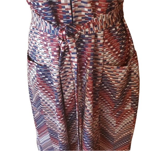 1970s‎ Cedar Glen Multi-Color Dress - Picture 3 of 6